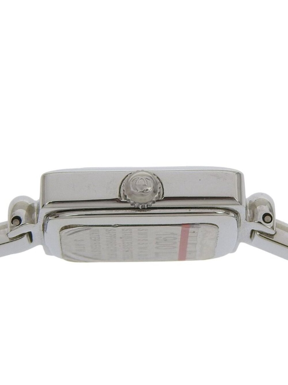 Gucci Stainless Steel Quartz Analog Display Black Dial Watch - Picture 6 of 8